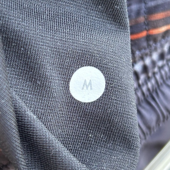 Lululemon Pace Breaker Lined Shorts in Gray Orange Plaid | Medium - Picture 4 of 7